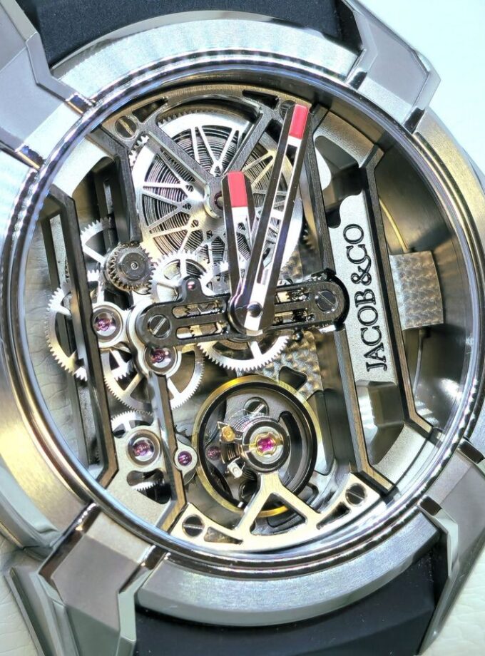 JACOB & CO Epic X Titanium (5N Colour Gears) EX110.20.AA.AA.ABRUA