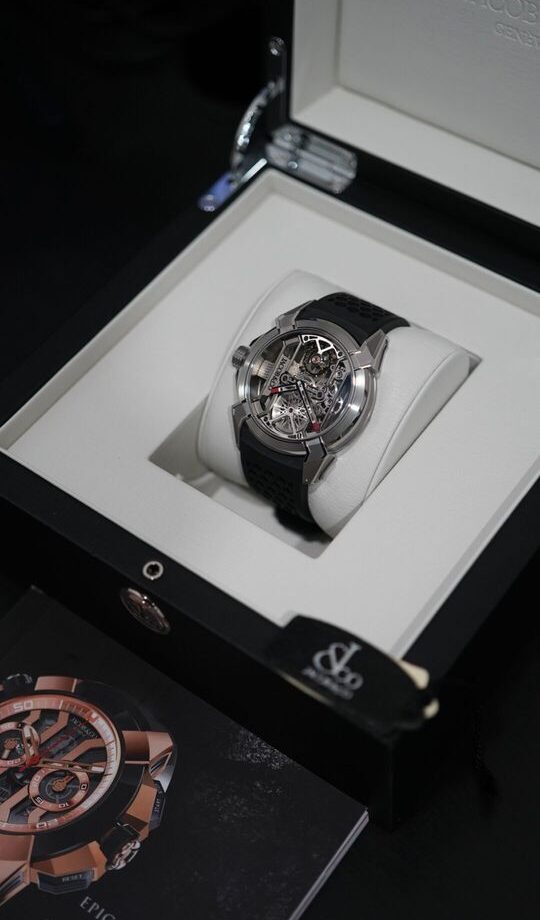 JACOB & CO Epic X Titanium (5N Colour Gears) EX110.20.AA.AA.ABRUA