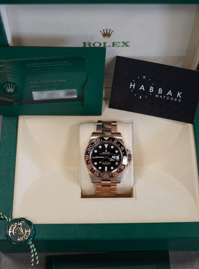 Rolex GMT-Master II 126715CHNR