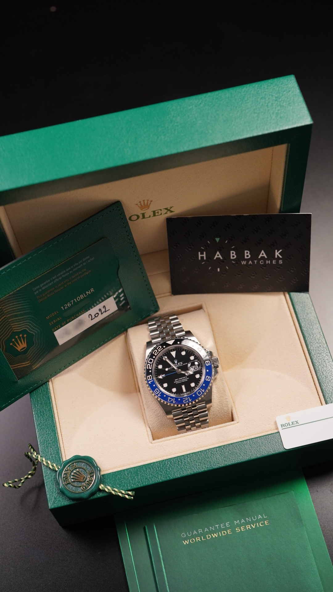 Rolex GMT-Master II BATGIRL 126710BLNR - Image 3