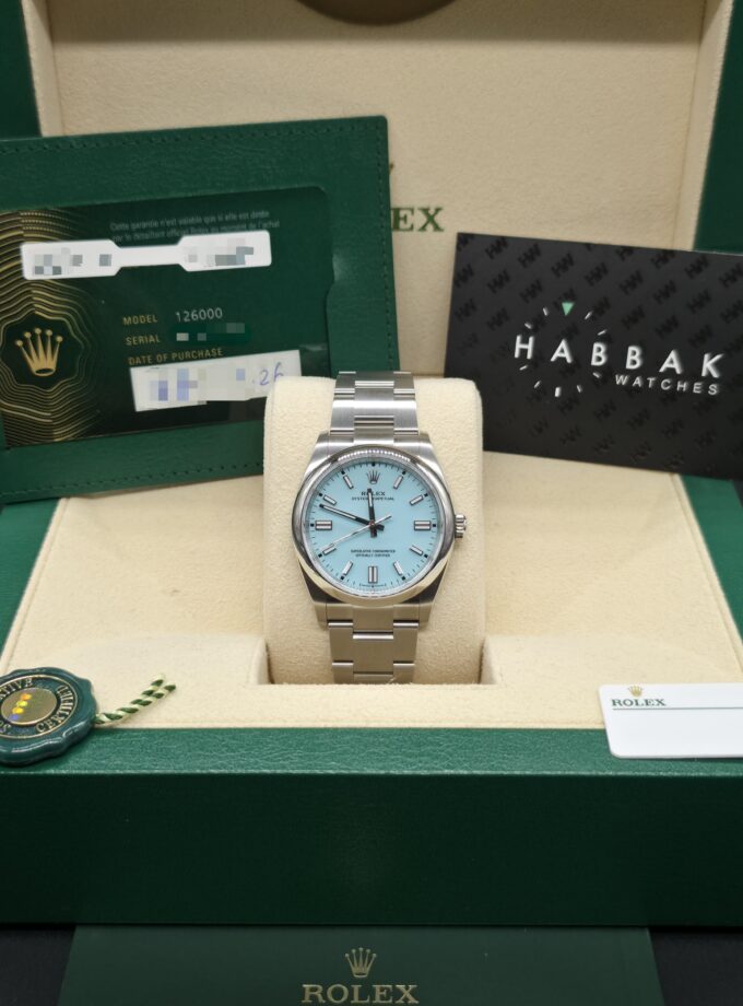 Rolex Oyster Perpetual 36 126000 Tiffany