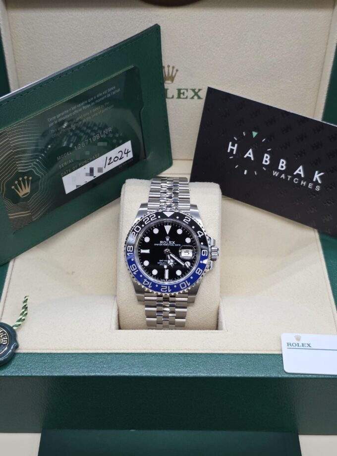 Rolex GMT-Master II BATGIRL 126710BLNR