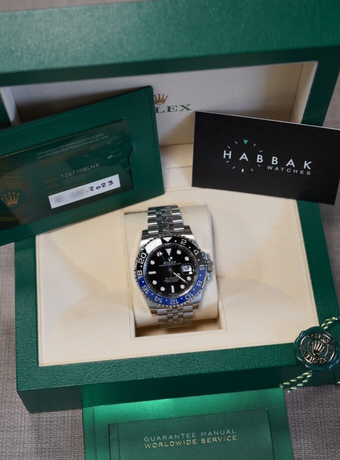 Rolex GMT-Master II BATGIRL 126710BLNR