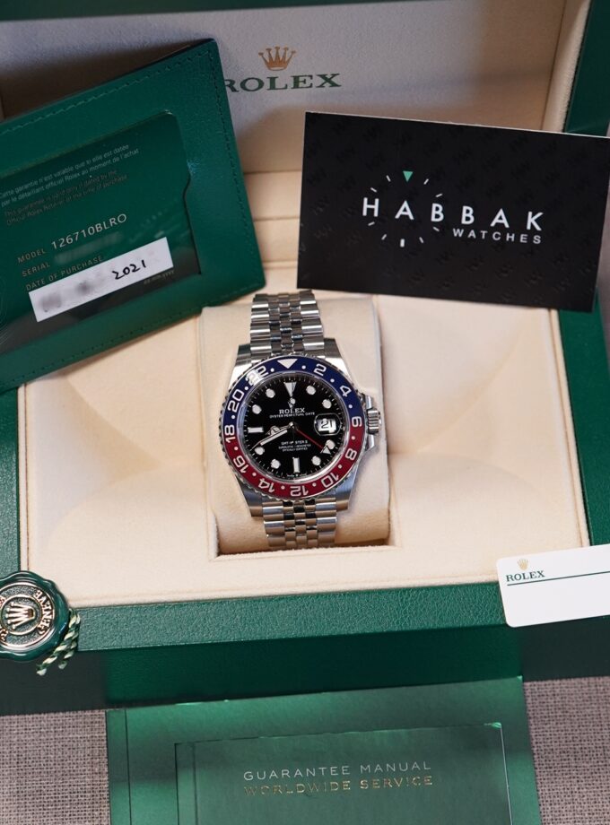 Rolex GMT-Master II 126710BLRO