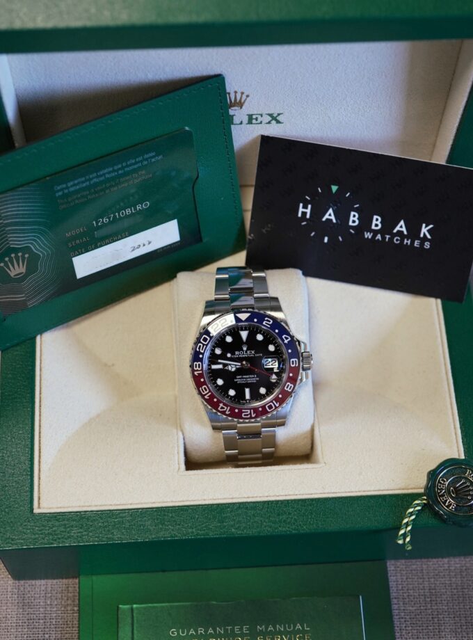 Rolex GMT-Master II 126710BLRO