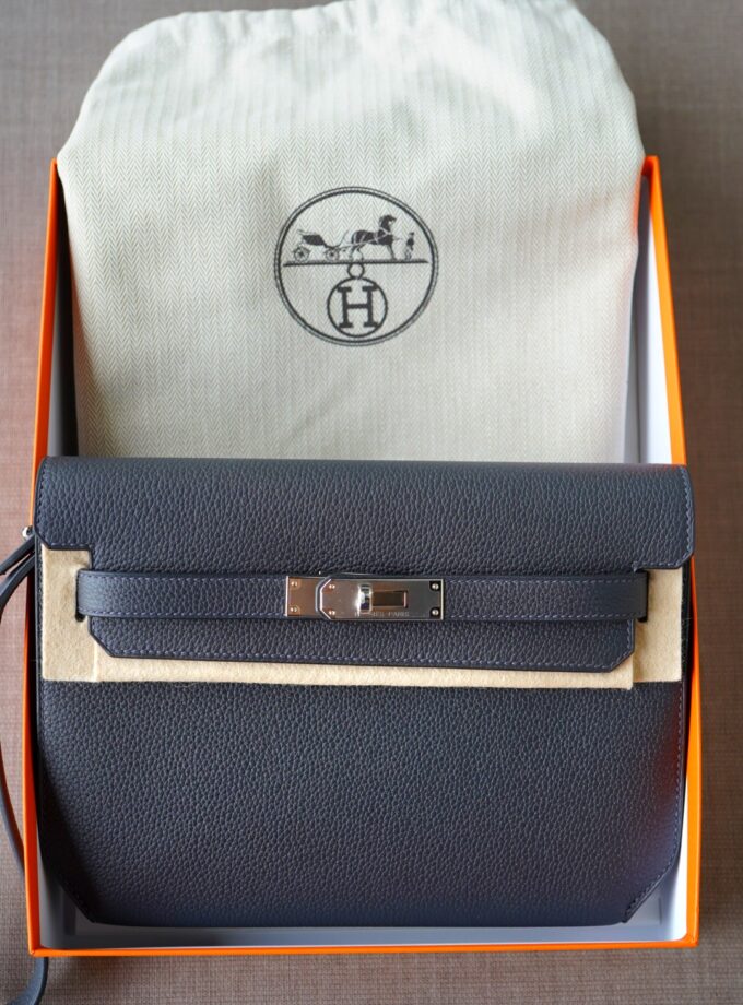 Hermes Kelly Depeche Caban PHW