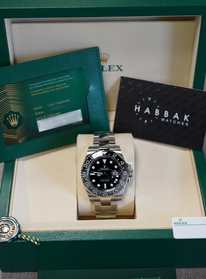 Rolex GMT-Master II 126710GRNR