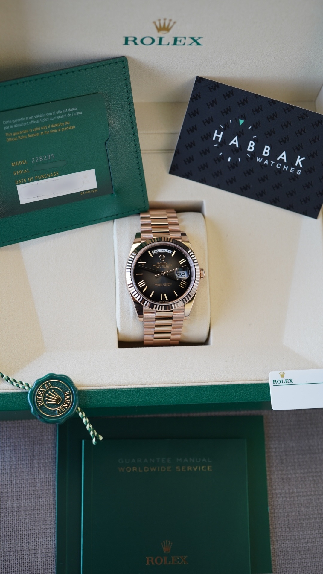 Rolex Day-Date 40 228235 - Image 3