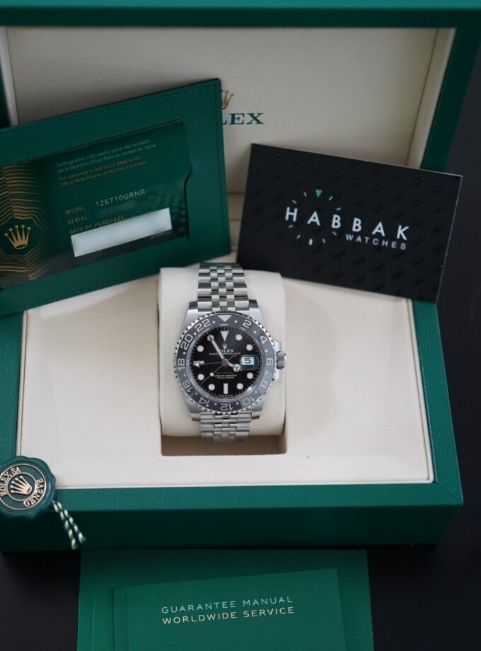 Rolex GMT Master II 126710GRNR