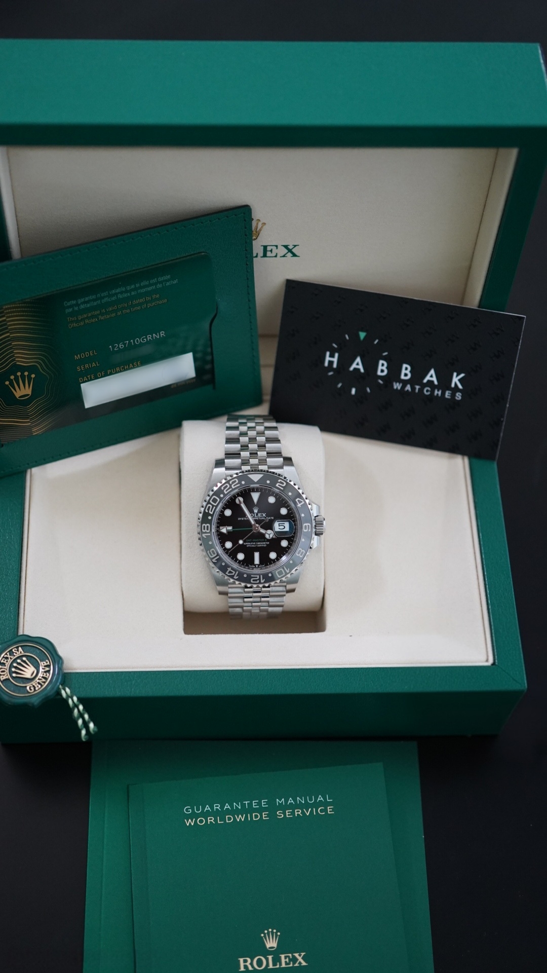 Rolex GMT Master II 126710GRNR - Image 3