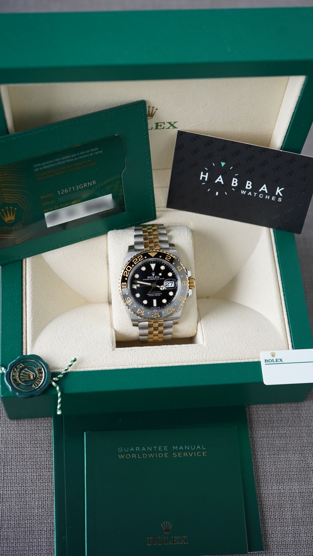 Rolex GMT Master II 126713GRNR - Image 3