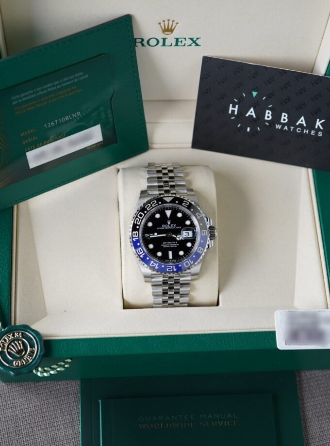 Rolex GMT-Master II BATGIRL 126710BLNR