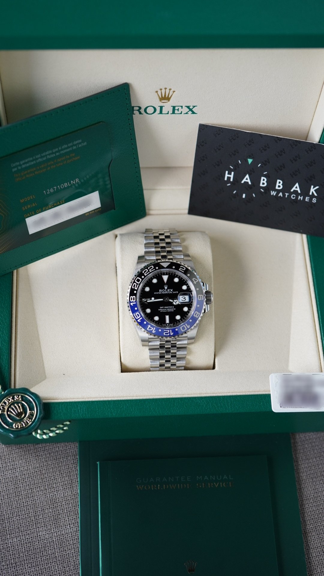 Rolex GMT-Master II BATGIRL 126710BLNR - Image 3