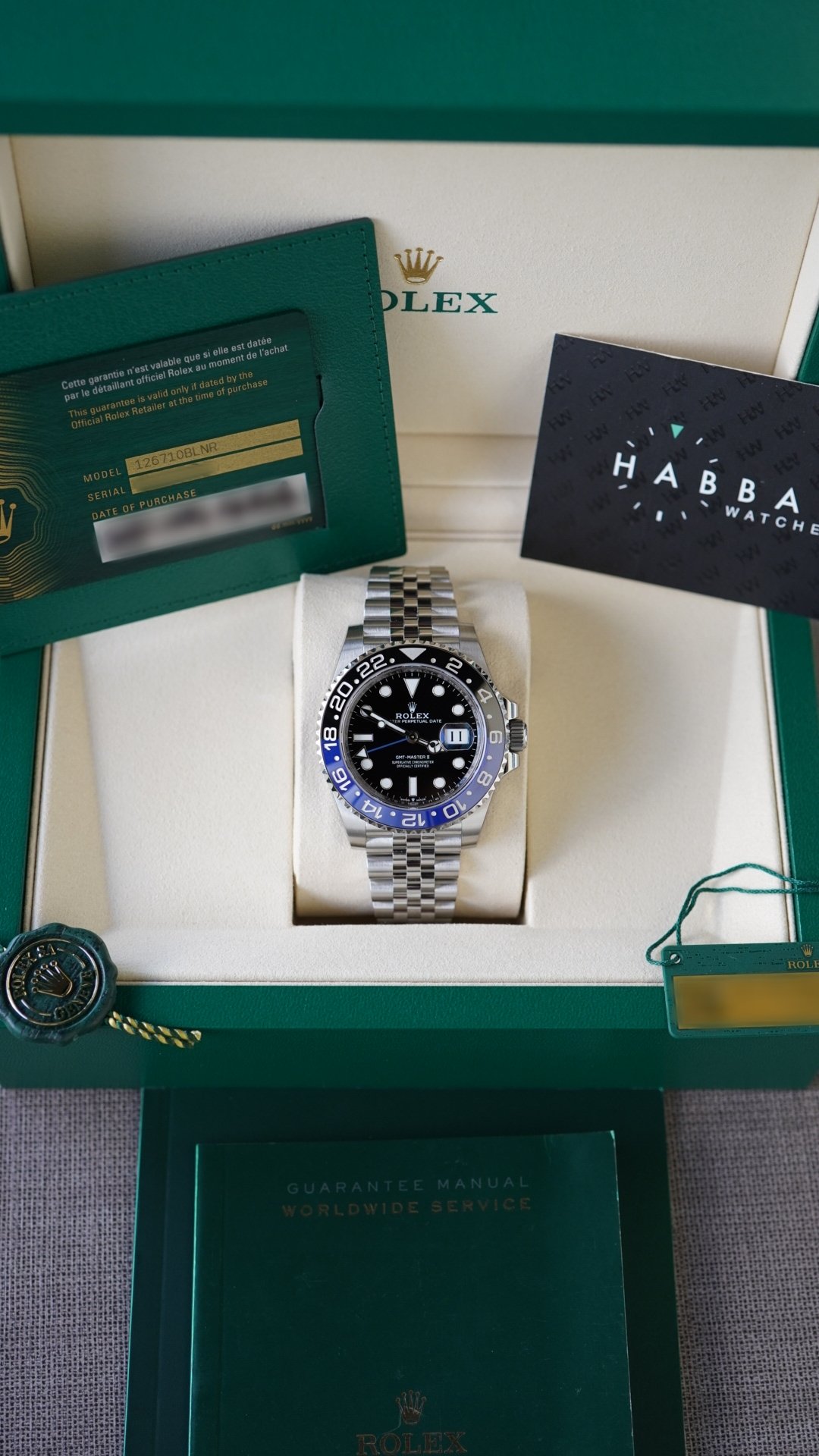 Rolex GMT-Master II BATGIRL 126710BLNR - Image 4