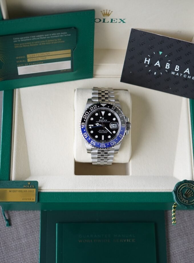 Rolex GMT-Master II BATGIRL 126710BLNR