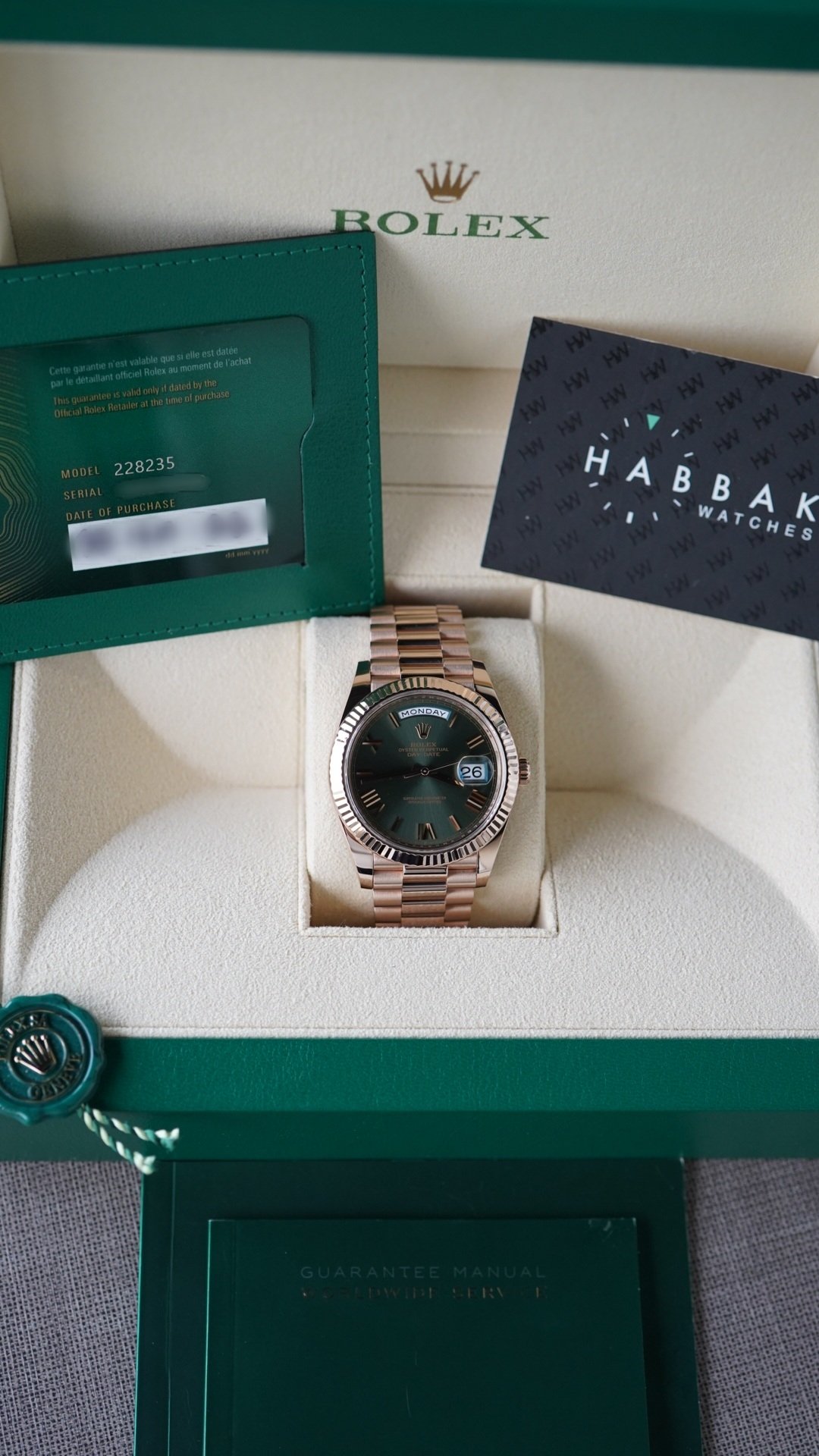 Rolex Day-Date 40 228235 - Image 3